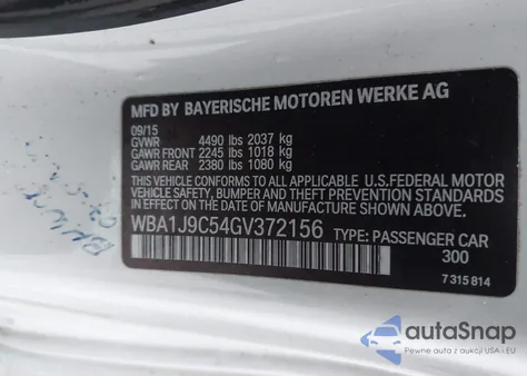 2016 BMW M235I xDrive z USA, uszkodzony, nr VIN WBA1J9C54GV372156